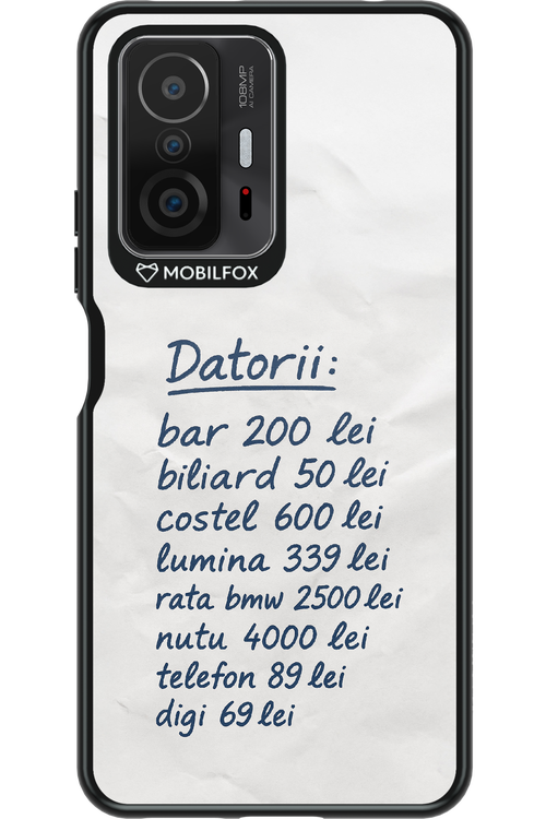 The List 2.0 - Xiaomi Mi 11T Pro