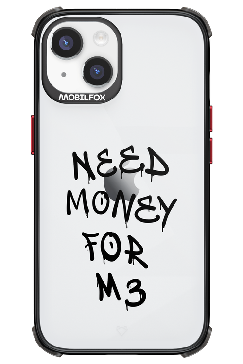 Need M3 Transparent Black - Apple iPhone 14