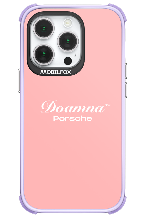 Doamna Porsche (pink) - Apple iPhone 14 Pro