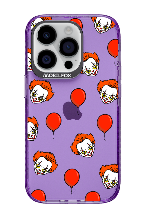 Mystery Clown (Transparent) - Apple iPhone 14 Pro