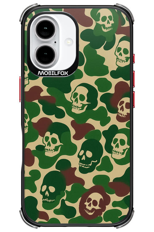 Camo Skull - Apple iPhone 16