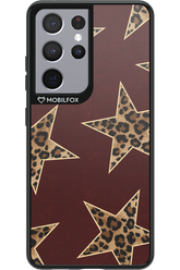 Wild Stars Burgundy - Samsung Galaxy S21 Ultra