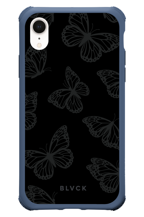 Black Butterflies - Apple iPhone XR