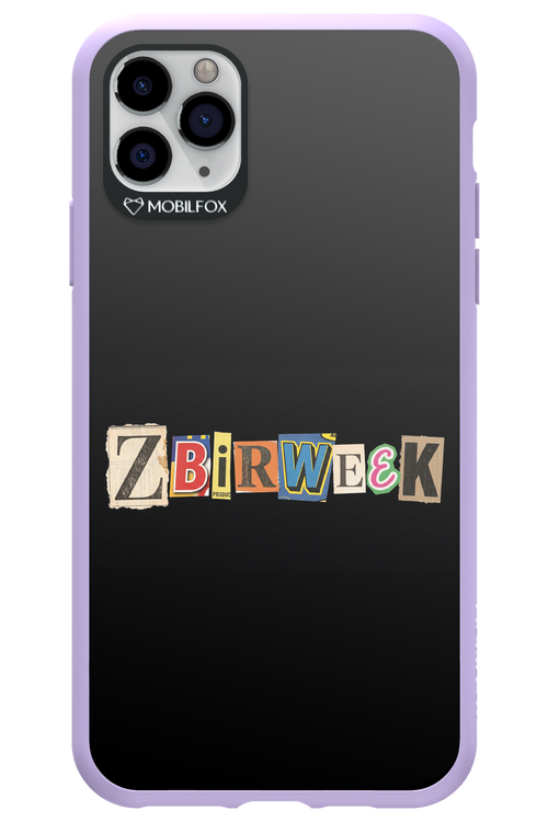 Zbirweek (black) 2.0 - Apple iPhone 11 Pro Max