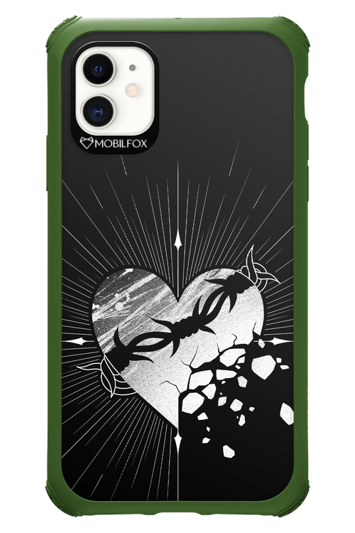 Fehér Szív 2.0 - Apple iPhone 11