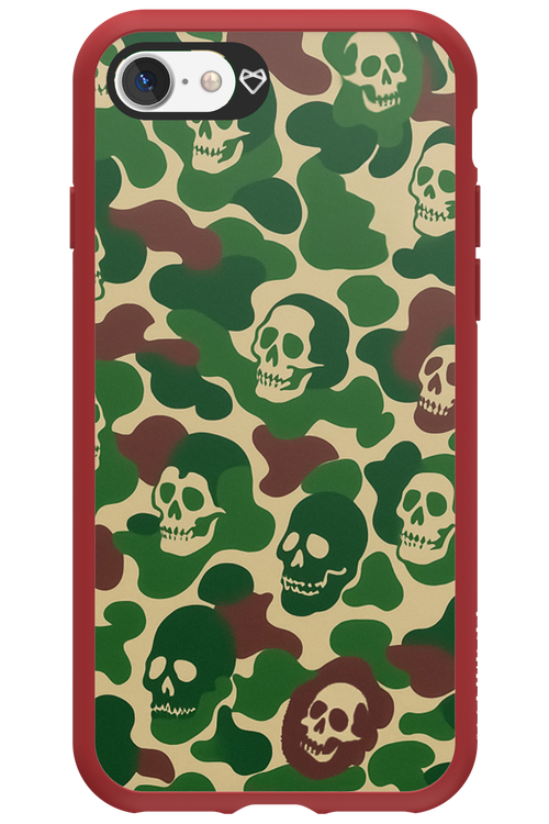 Camo Skull - Apple iPhone 7