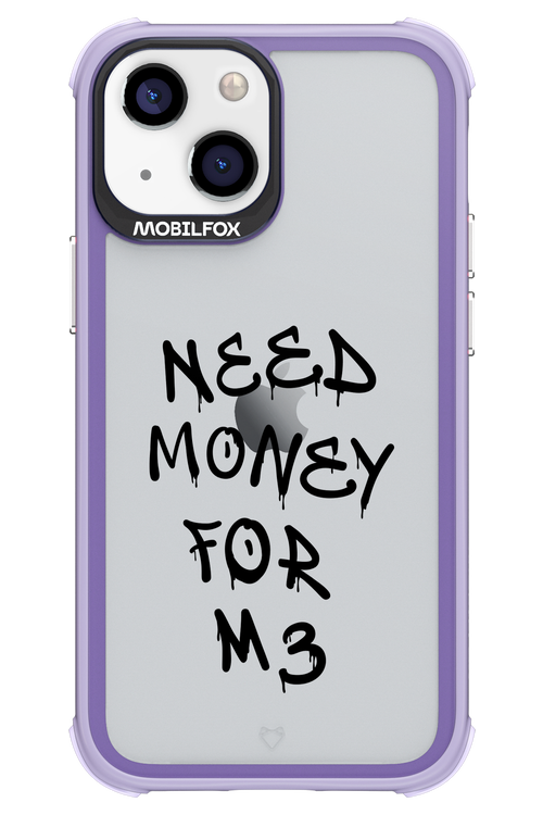 Need M3 Transparent Black - Apple iPhone 13 Mini