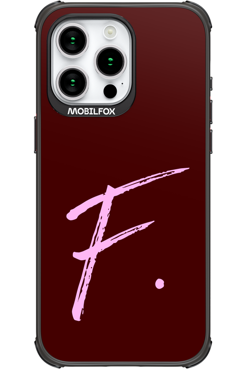 (Dark Blush) F 2.0 - Apple iPhone 15 Pro Max
