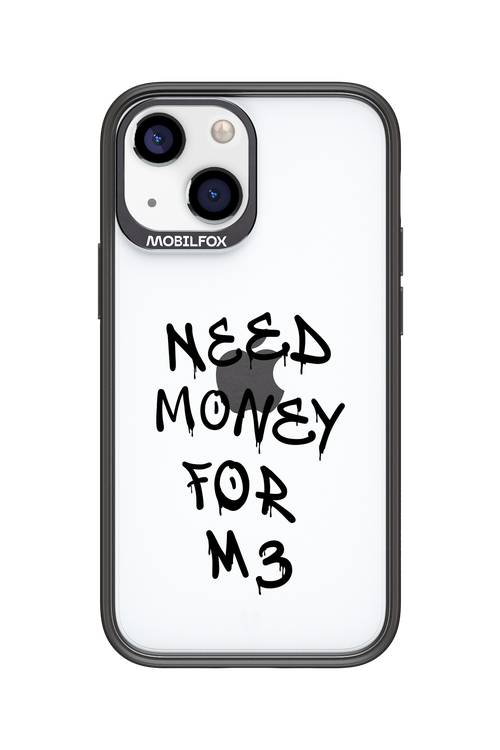 Need M3 Transparent Black - Apple iPhone 13 Mini