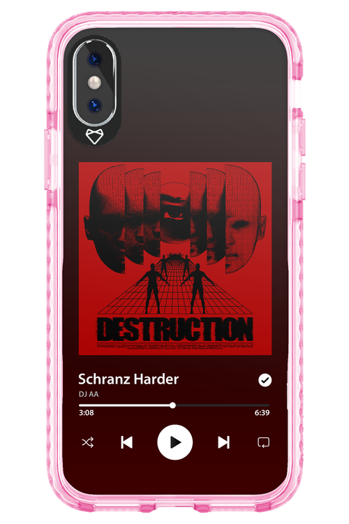 Destruction - Apple iPhone X