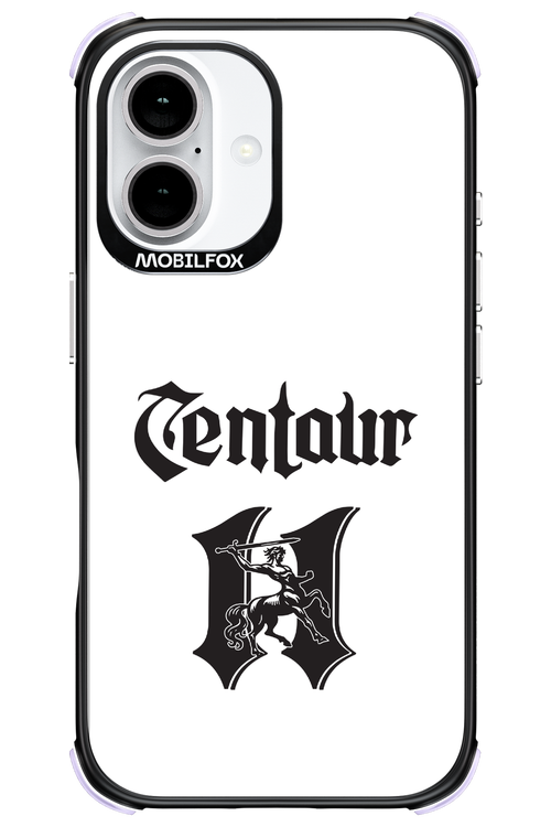 Centaur Logo White 2.0 - Apple iPhone 16