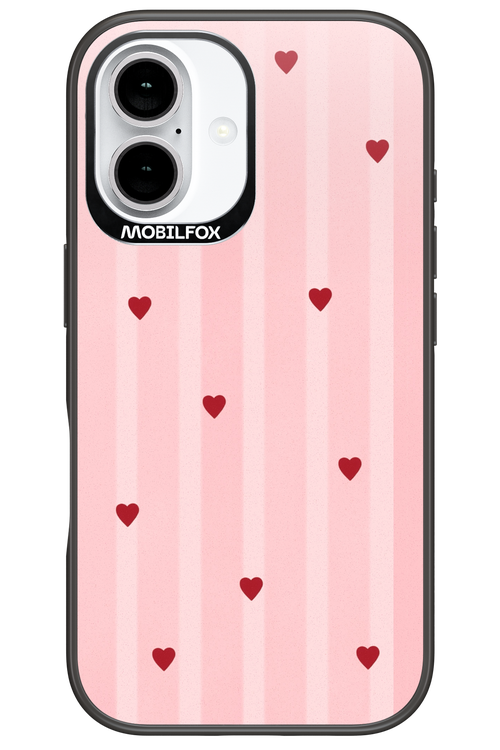 Red Little Hearts 2.0 - Apple iPhone 16