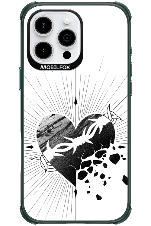 Fekete Szív 2.0 - Apple iPhone 16 Pro Max