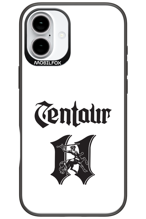 Centaur Logo White 2.0 - Apple iPhone 16 Plus