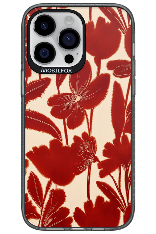 Burgundy Flowers 2.0 - Apple iPhone 14 Pro Max