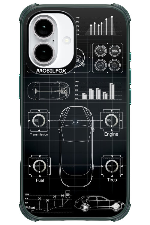 Cyber Grid 2.0 - Apple iPhone 16