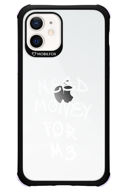 Need M3 Transparent White - Apple iPhone 12