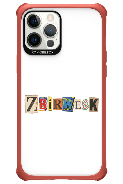 Zbirweek (white) 2.0 - Apple iPhone 12 Pro Max