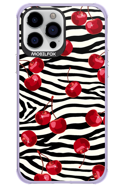 Zebra Cherry - Apple iPhone 13 Pro Max