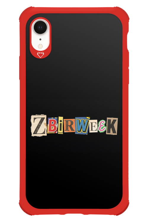 Zbirweek (black) 2.0 - Apple iPhone XR