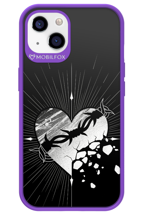 Fehér Szív - Apple iPhone 13