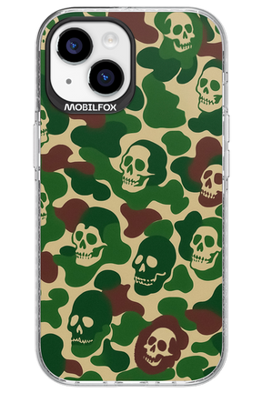 Camo Skull - Apple iPhone 15