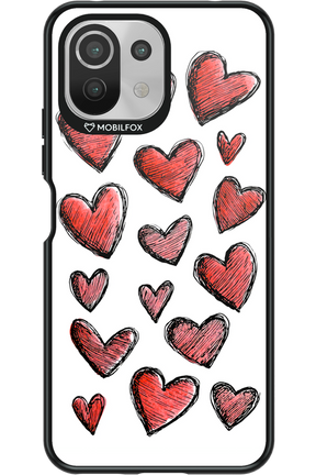 Red Love - Xiaomi Mi 11 Lite (2021)