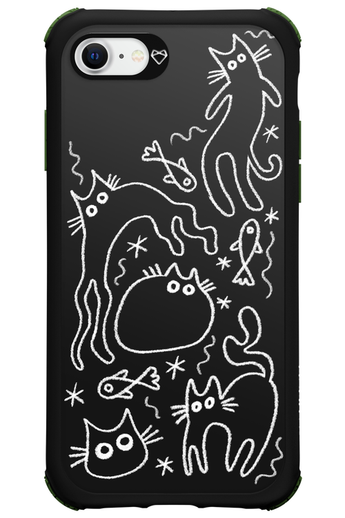 CHALK_CATS 2.0 - Apple iPhone SE 2020
