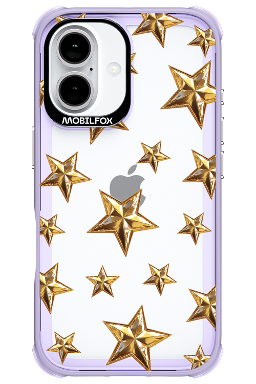 Gold Stars - Apple iPhone 16
