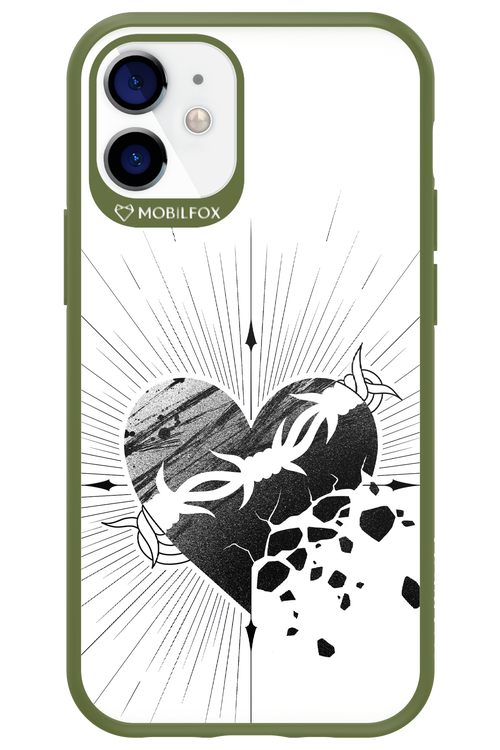 Fekete Szív 2.0 - Apple iPhone 12 Mini