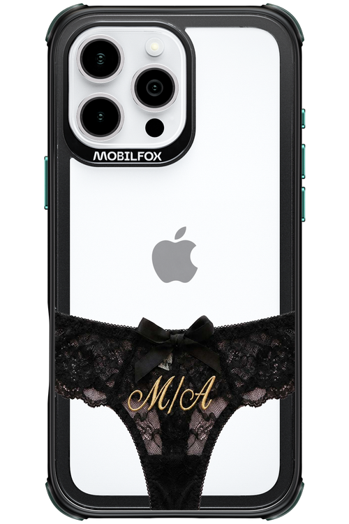 Black Panties Transparent 2.0 - Apple iPhone 16 Pro Max