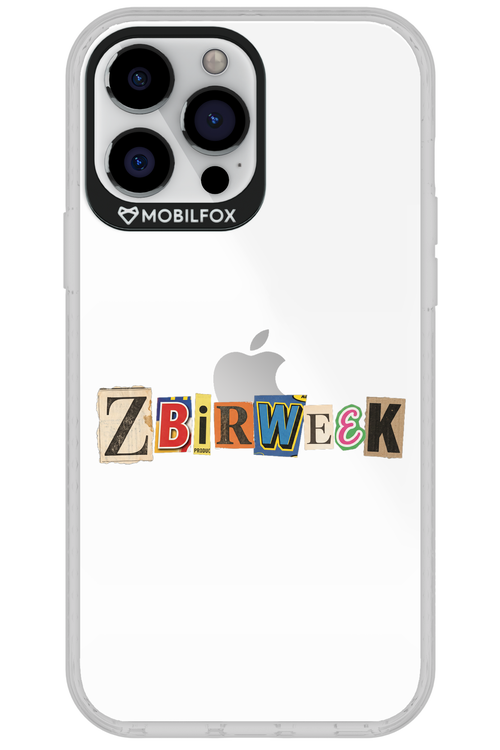 Zbirweek (transparent) 2.0 - Apple iPhone 13 Pro Max