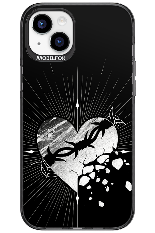 Fehér Szív 2.0 - Apple iPhone 15 Plus