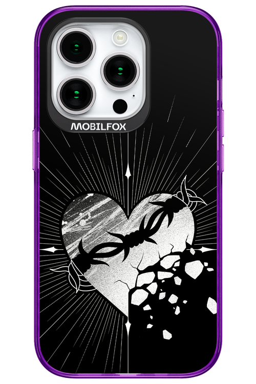 Fehér Szív 2.0 - Apple iPhone 15 Pro