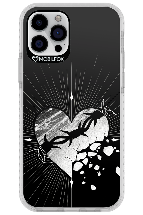 Fehér Szív - Apple iPhone 12 Pro