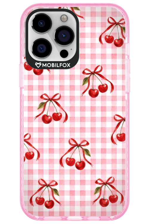 Pink Cherry Checked 2.0 - Apple iPhone 13 Pro Max