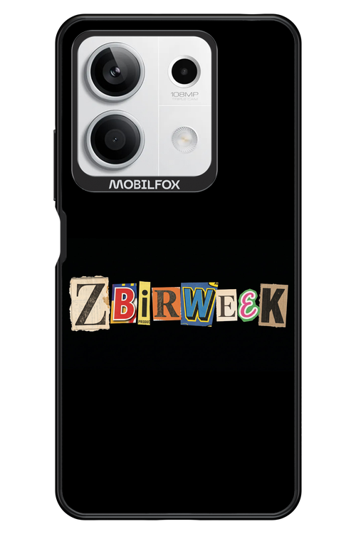 Zbirweek (black) 2.0 - Xiaomi Redmi Note 13 5G