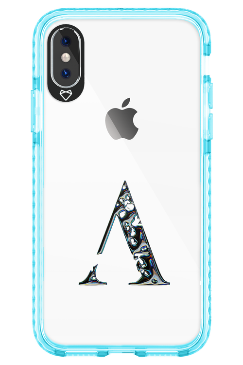 Azteca A Chrome Logo 2.0 - Apple iPhone X