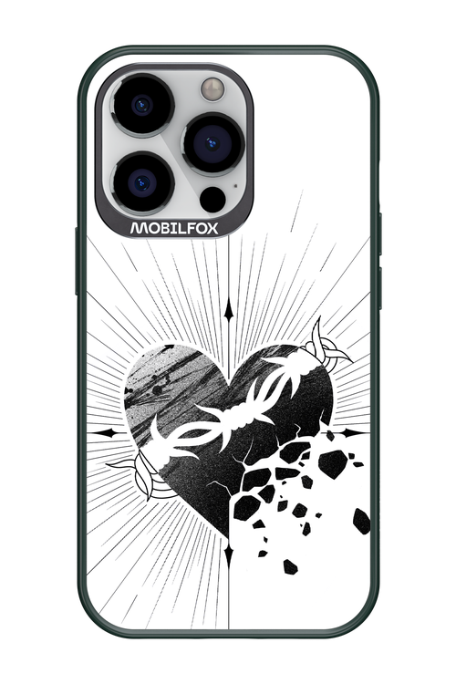 Fekete Szív 2.0 - Apple iPhone 13 Pro