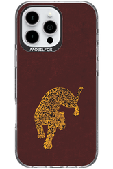 Burgundy Leopard - Apple iPhone 16 Pro Max