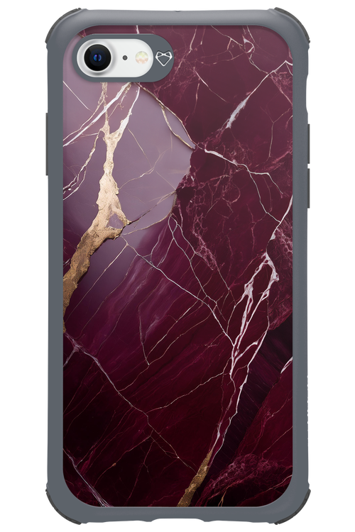 Burgundy Marble 2.0 - Apple iPhone SE 2022