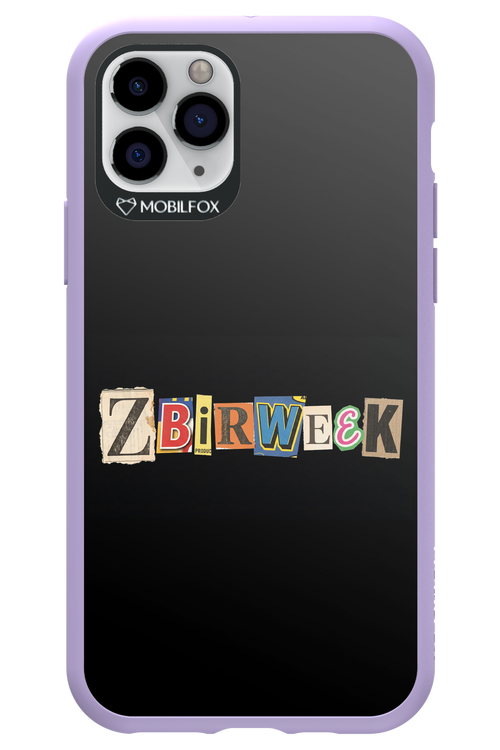 Zbirweek (black) 2.0 - Apple iPhone 11 Pro
