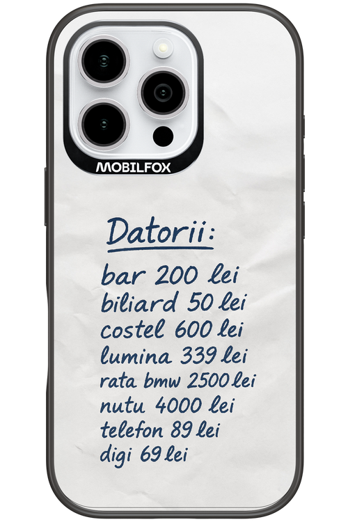 The List - Apple iPhone 16 Pro