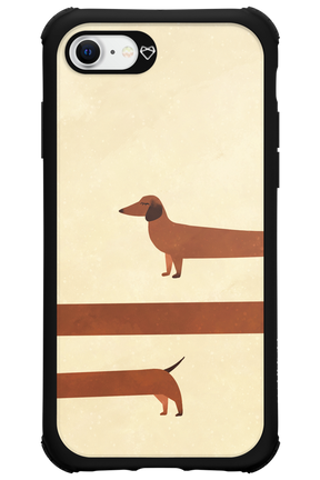 Stretchy Dog - Apple iPhone 8