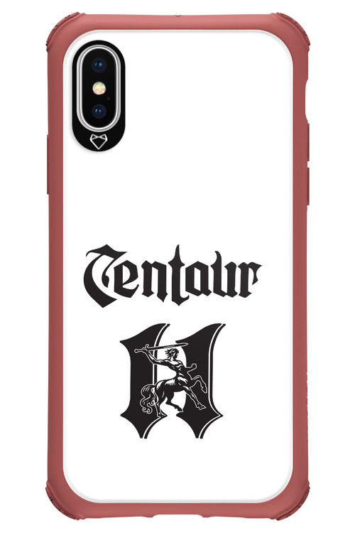 Centaur Logo White 2.0 - Apple iPhone X