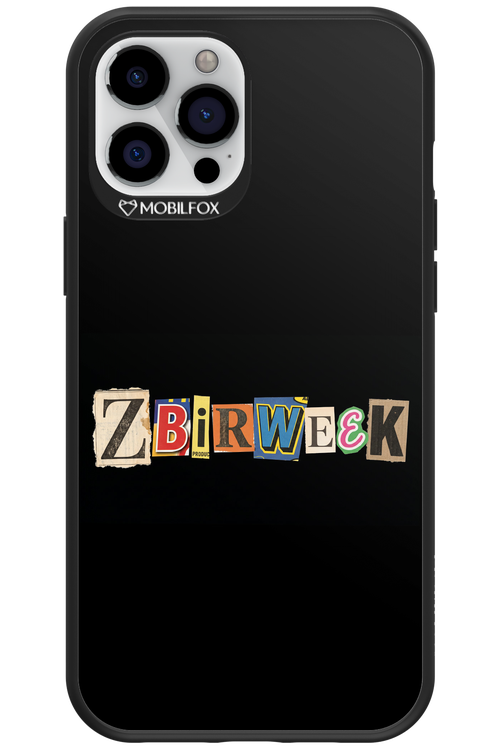 Zbirweek (black) 2.0 - Apple iPhone 12 Pro Max