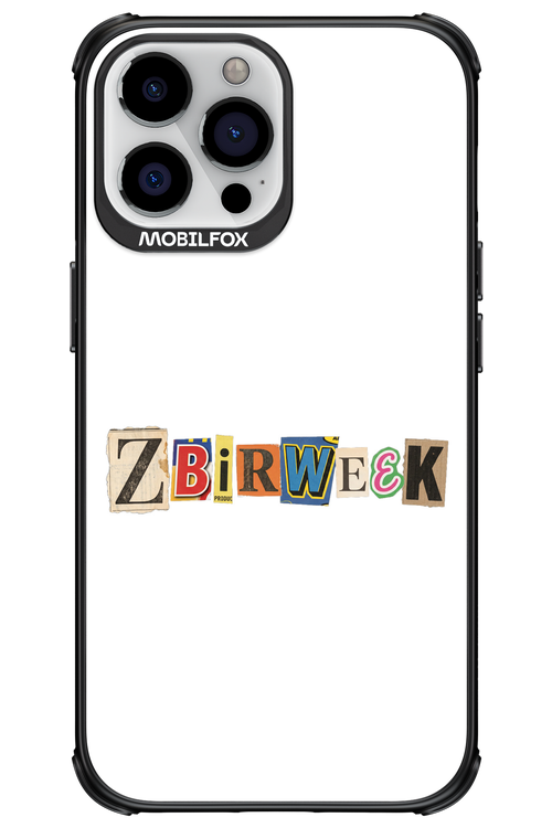 Zbirweek (white) 2.0 - Apple iPhone 13 Pro Max
