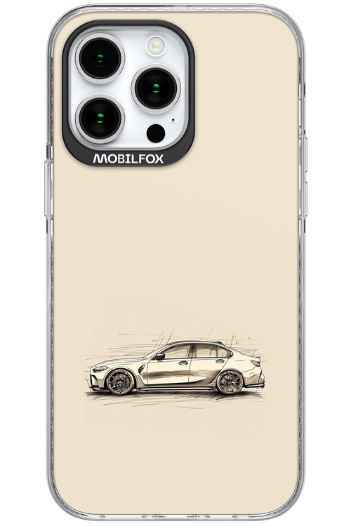 Sketch Car - Apple iPhone 15 Pro Max