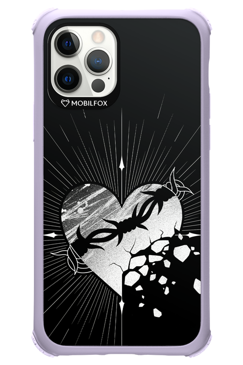 Fehér Szív - Apple iPhone 12 Pro