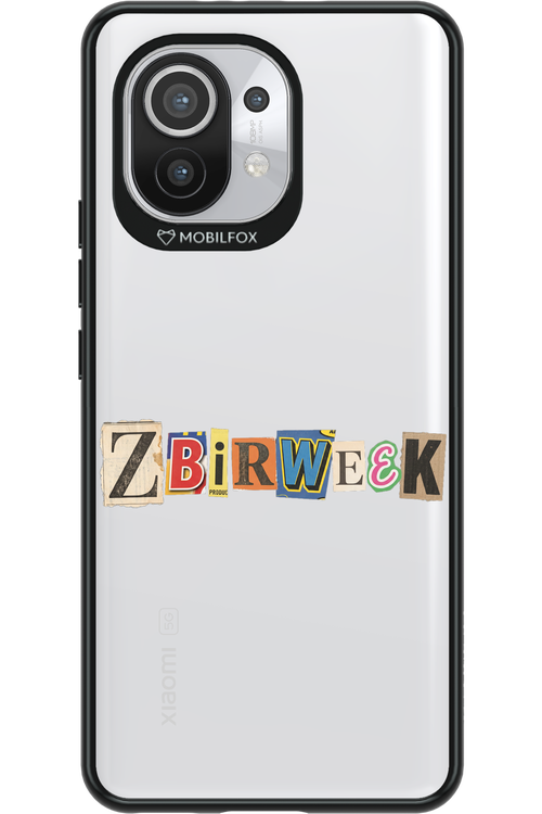 Zbirweek (transparent) 2.0 - Xiaomi Mi 11 5G